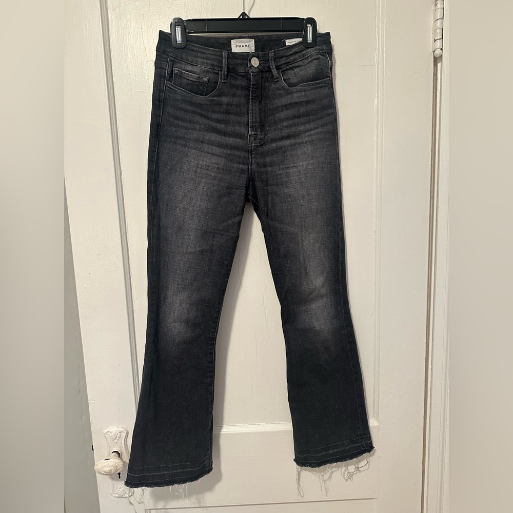 Le Frame High Crop Mini Boot, Size 26